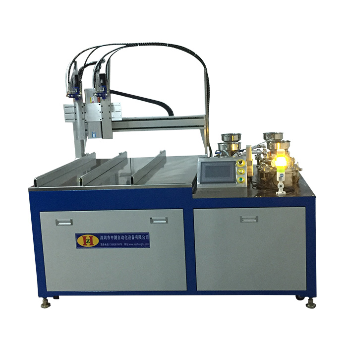 ZHU-800G-2 Double glue system glue machine